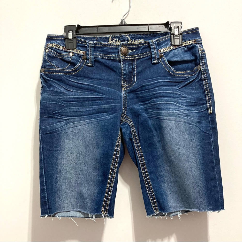 ♦️Ariya Jeans Blue Jean Bermuda Shorts Denim Jorts , size 5/6